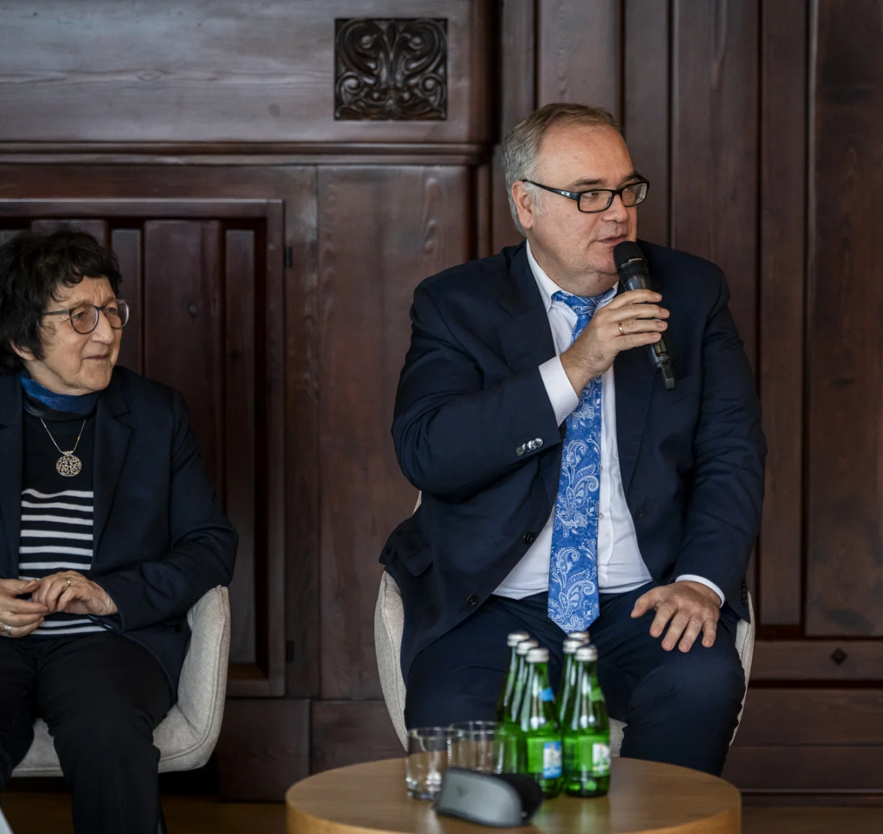 93 urodziny Janosha konferencja MGW Zabrze marzec 2024 fot. Paweł JaNic Janicki 033